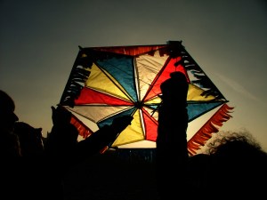 with Andreia in Scheveningen, January 2011